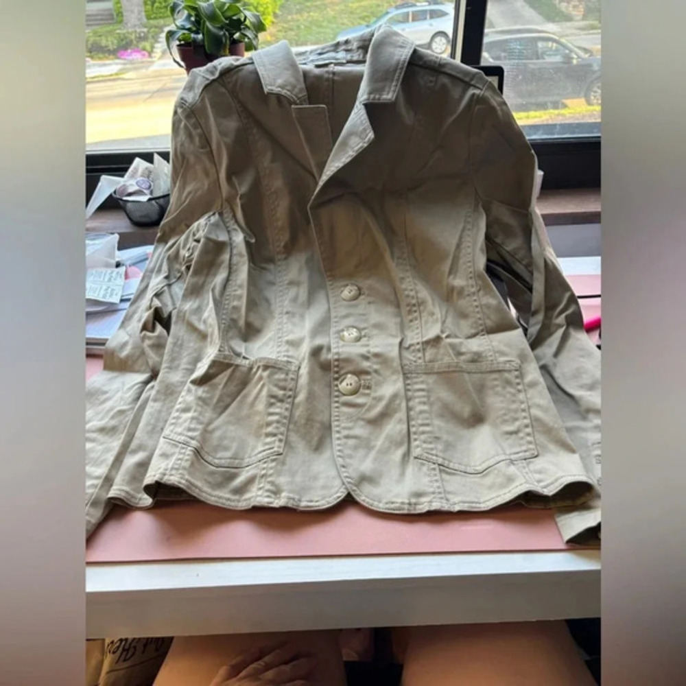 Christopher & banks womens medium jacket coat